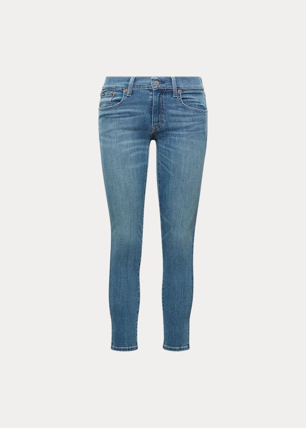 Polo Ralph Lauren Tompkins Skinny Crop Jeans Dame Danmark (SVQHT5738)